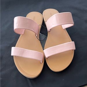 NEW! Forever 21 Pastel Pink Sandals.